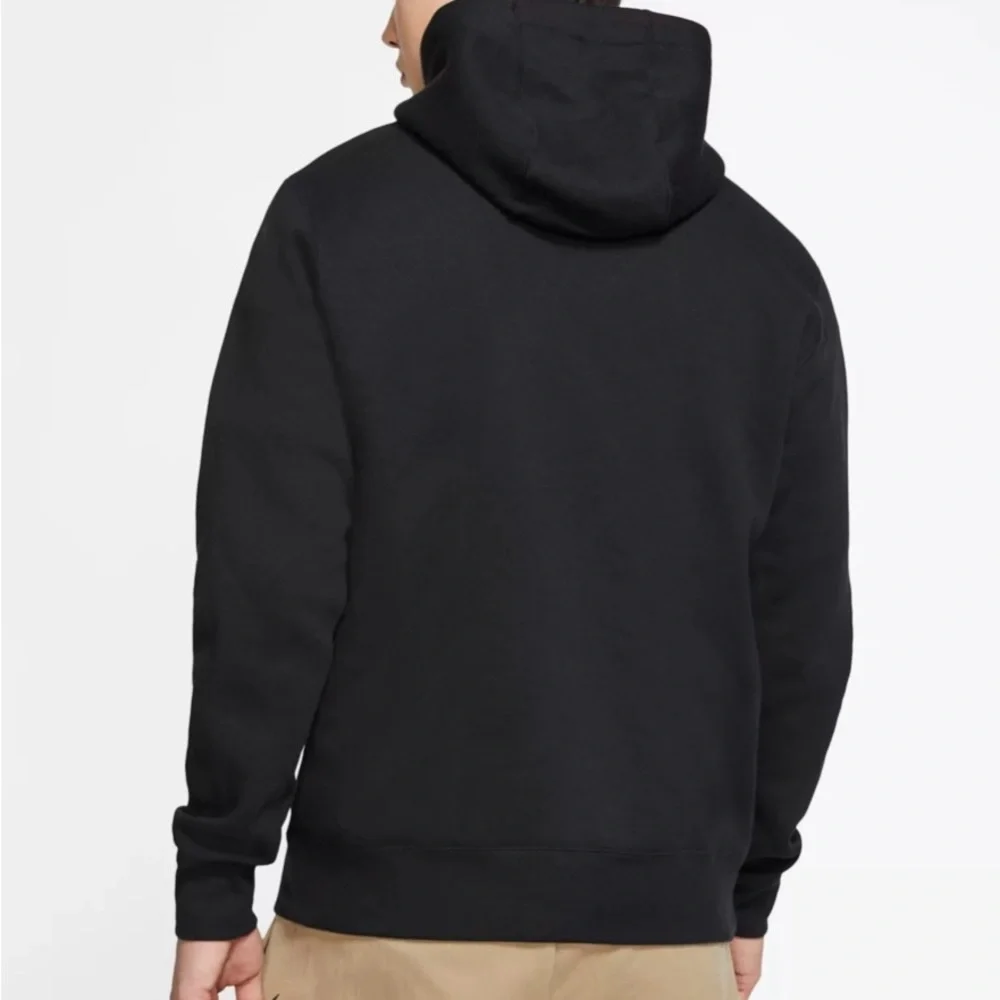 Nike Sportswear Club Fleece Hoodie Black Size L - Picture 2 of 15